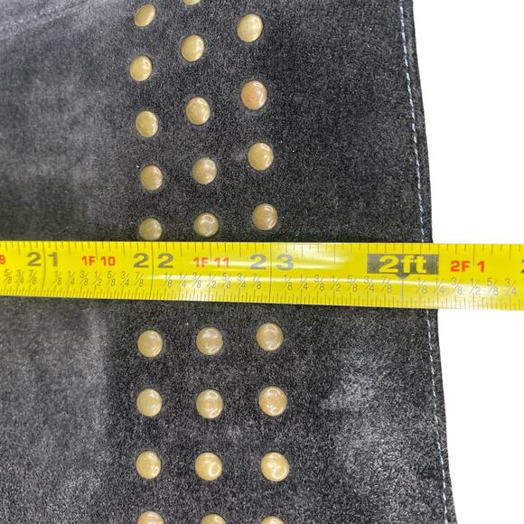 See By Chloe Women’s Charcoal Grey Suede Over The Knee Boots Size 38.5 US 7.5 - Picture 10 of 13